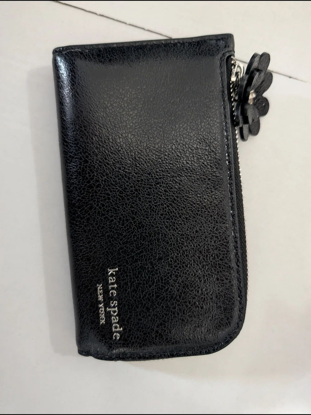 Kate Spade Devin Glazed Leather Bifold Wallet
